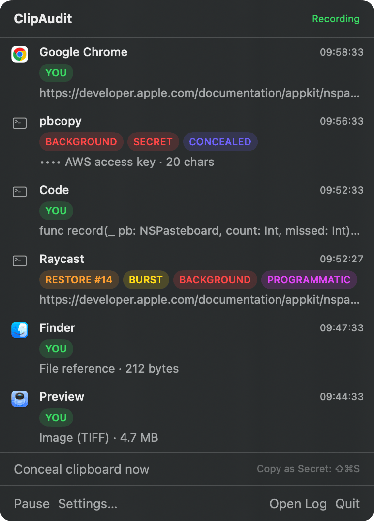 Same, in dark mode